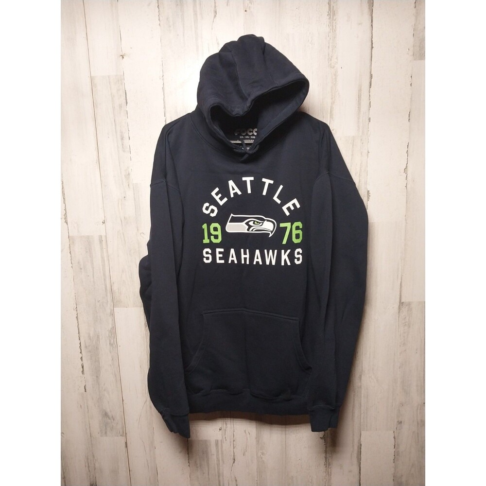 Seattle Seahawks XXL Heritage Print Pullover Hoodie Foco